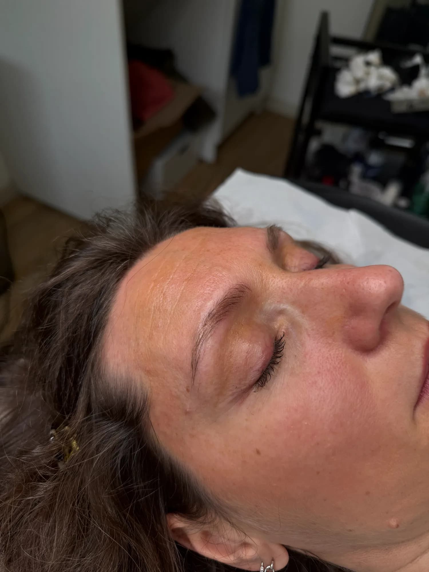 Maquillage des sourcils, séance 2